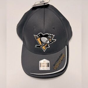 Pittsburgh Penguins NHL Hat One Size Color: Charcoal Gray